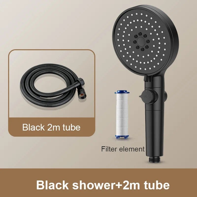 Bluejw Shower Filter Head - High Pressure Shower Head Water Filtration System - Showerhead Filters for Hard Water & Chlorine Removal - Image 1